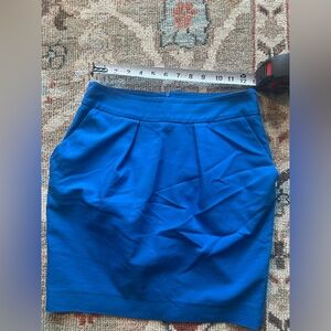 Zara Vibrant Blue Pencil Skirt